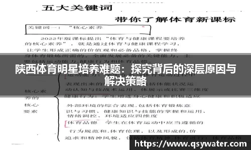 陕西体育明星培养难题：探究背后的深层原因与解决策略